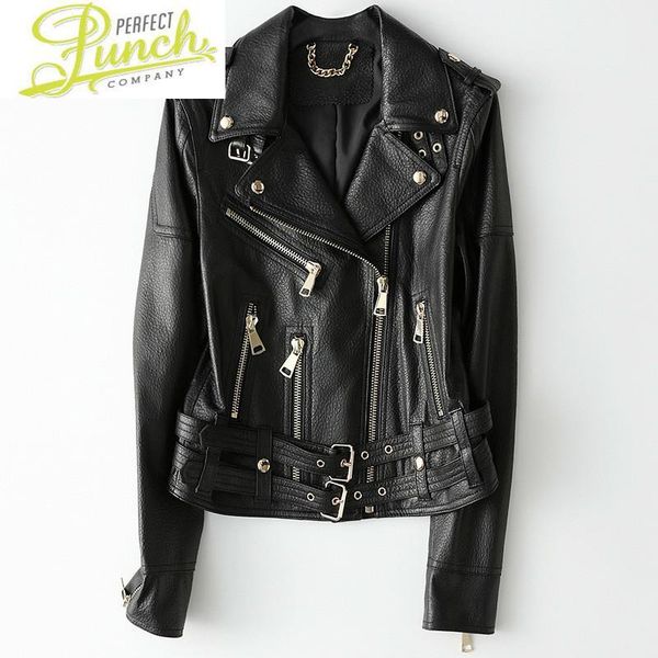 coat women's spring sheepskin autumn genuine leather women short korean biker motorcycle jacket hq19-yxg1919a kj5142, Black
coat women's spring sheepskin autumn genuine leather women short korean biker motorcycle jacket hq19-yxg1919a kj5142, Black