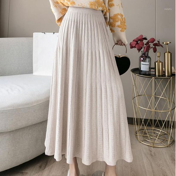 autumn winter thick cashmere blend maxi long rib knitted skirts coffee gray1, Black
autumn winter thick cashmere blend maxi long rib knitted skirts coffee gray1, Black
