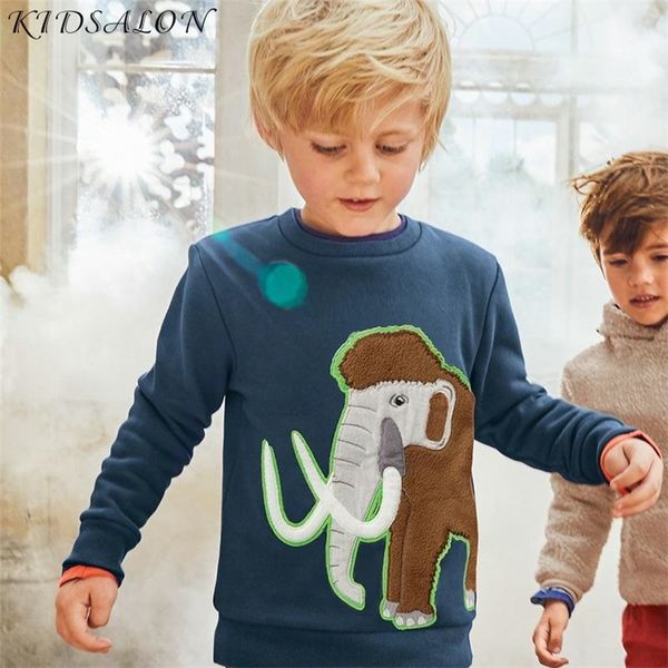 kidsalon kids sweatshirts with animal appliques autumn warm coats for boys clothes toddler boy hoodies sweatshirts children lj201216, Black
kidsalon kids sweatshirts with animal appliques autumn warm coats for boys clothes toddler boy hoodies sweatshirts children lj201216, Black