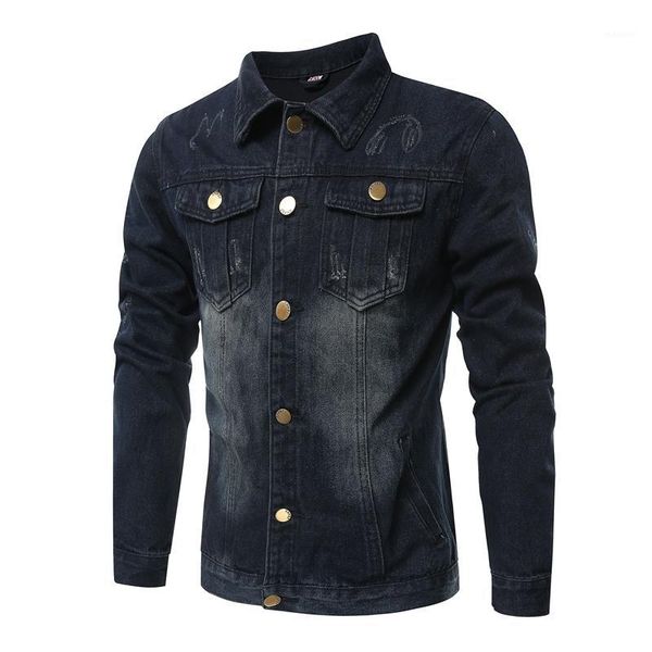 the new 2018 han edition men plus-size foreign trade men denim jacket jean jacket1, Black;brown
the new 2018 han edition men plus-size foreign trade men denim jacket jean jacket1, Black;brown