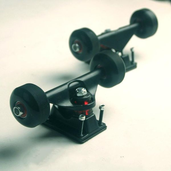 skateboarding aluminum alloy skateboard trucks 2 sets skate board accessories long mini cruiser four-wheel parts rubber wheel1
skateboarding aluminum alloy skateboard trucks 2 sets skate board accessories long mini cruiser four-wheel parts rubber wheel1