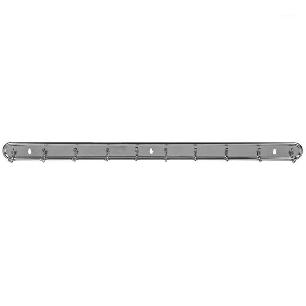 robe hooks 24" long wall mount stainless steel 10 hangers hook for towl bag clothes1
robe hooks 24" long wall mount stainless steel 10 hangers hook for towl bag clothes1