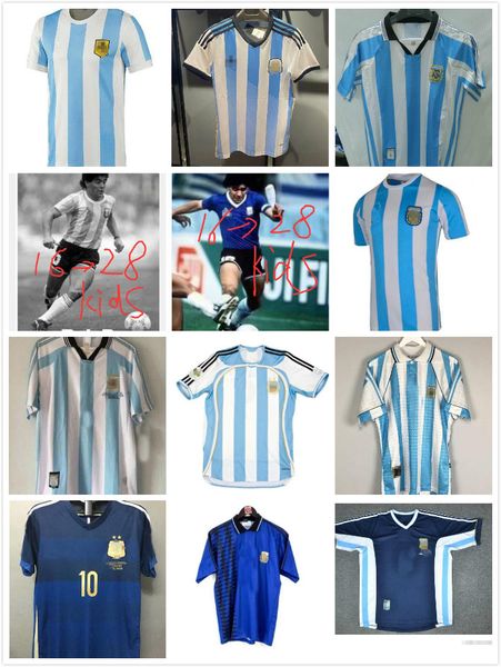 retro 1986 1998 argentina soccer jersey messi maradona caniggia 1978 1996 football shirt batistuta riquelme 2006 1994 ortega crespo, Black;yellow
retro 1986 1998 argentina soccer jersey messi maradona caniggia 1978 1996 football shirt batistuta riquelme 2006 1994 ortega crespo, Black;yellow