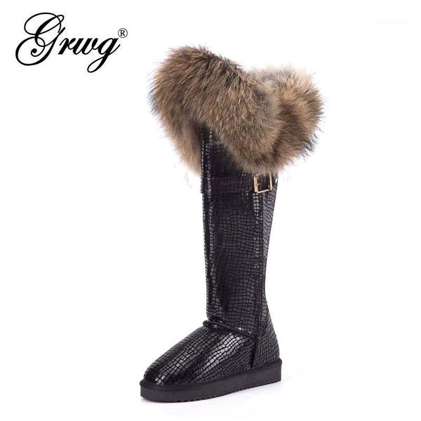 boots fashion botas mujer high snow women 100% genuine leather natural fur winter shoes1, Black
boots fashion botas mujer high snow women 100% genuine leather natural fur winter shoes1, Black