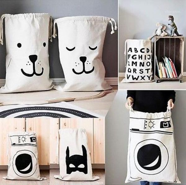 ins canvas storage bag basket organizers with drawstring for kids toys baby clothing, children books gift baskets1
ins canvas storage bag basket organizers with drawstring for kids toys baby clothing, children books gift baskets1