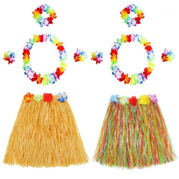 2 sets hawaii hula grass dance skirt tropical flower bracelets headband necklace set for hawaii party1
2 sets hawaii hula grass dance skirt tropical flower bracelets headband necklace set for hawaii party1