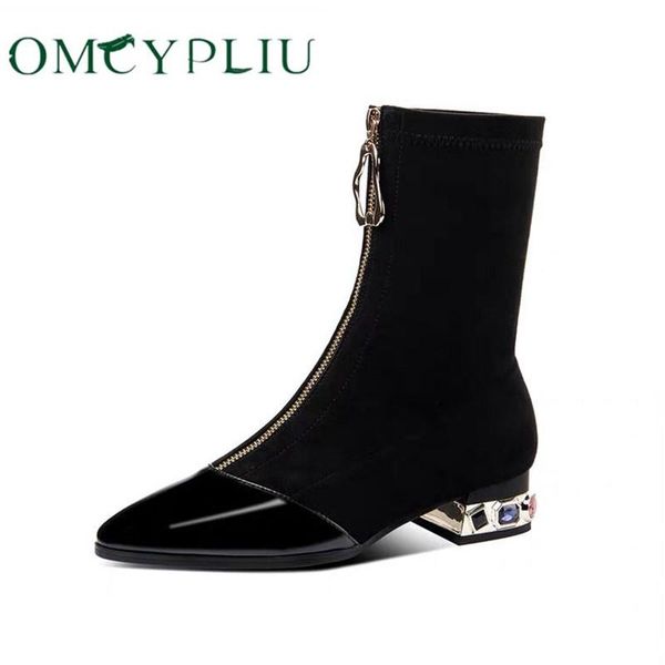 women boots 2021 winter brand design plus size 42 fashion high heels women boot ladies shoe ankle boot female shoes botas mujer, Black
women boots 2021 winter brand design plus size 42 fashion high heels women boot ladies shoe ankle boot female shoes botas mujer, Black