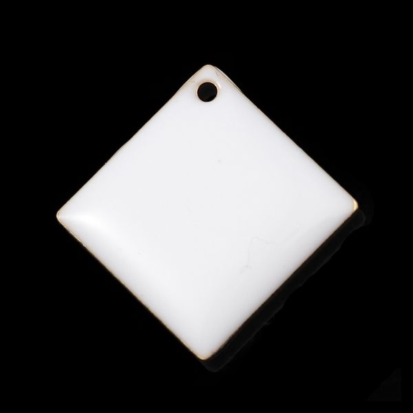 doreenbeads fashion copper enamelled sequins pendant rhombus brass color black red white jewelry diy charms 21mm x 21mm 10 pcs
doreenbeads fashion copper enamelled sequins pendant rhombus brass color black red white jewelry diy charms 21mm x 21mm 10 pcs
