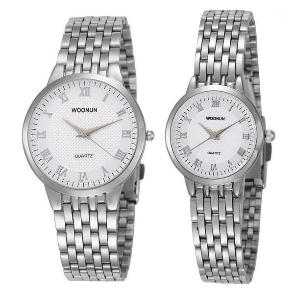 stainless steel quartz couple watches woonun fashion lovers watches ultra thin mens womens men women wristwatches1, Slivery;brown
stainless steel quartz couple watches woonun fashion lovers watches ultra thin mens womens men women wristwatches1, Slivery;brown
