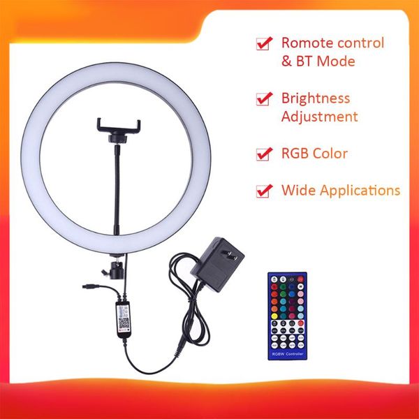 30w 6000~6500k led video ring light lamp 75pcs led bt connection remote control brightness adjustment pgraphy lighting
30w 6000~6500k led video ring light lamp 75pcs led bt connection remote control brightness adjustment pgraphy lighting