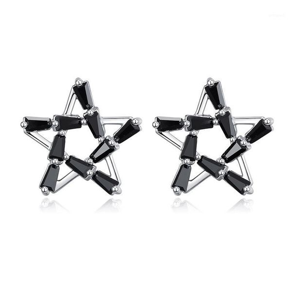 stud 2021 black zircon star earrings for women fashion jewelry 925 sterling silver brincos boucle d'oreille femme1, Golden;silver
stud 2021 black zircon star earrings for women fashion jewelry 925 sterling silver brincos boucle d'oreille femme1, Golden;silver