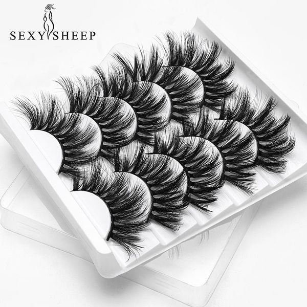false eyelashes sexysheep 5 pairs of eyelashes, artificial mink natural / thick eye makeup beauty extension tool
false eyelashes sexysheep 5 pairs of eyelashes, artificial mink natural / thick eye makeup beauty extension tool