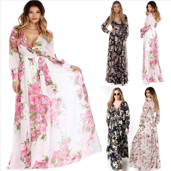 women floral print beach dress ladies boho full lantern sleeve deep v neck evening party long dress clothing plus size 3xl, Black;gray
women floral print beach dress ladies boho full lantern sleeve deep v neck evening party long dress clothing plus size 3xl, Black;gray