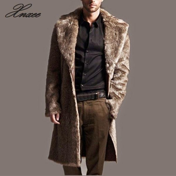 mens warm plus thickening long coat jacket faux fur coat men parka outwear cardigan long faux leather, Black
mens warm plus thickening long coat jacket faux fur coat men parka outwear cardigan long faux leather, Black