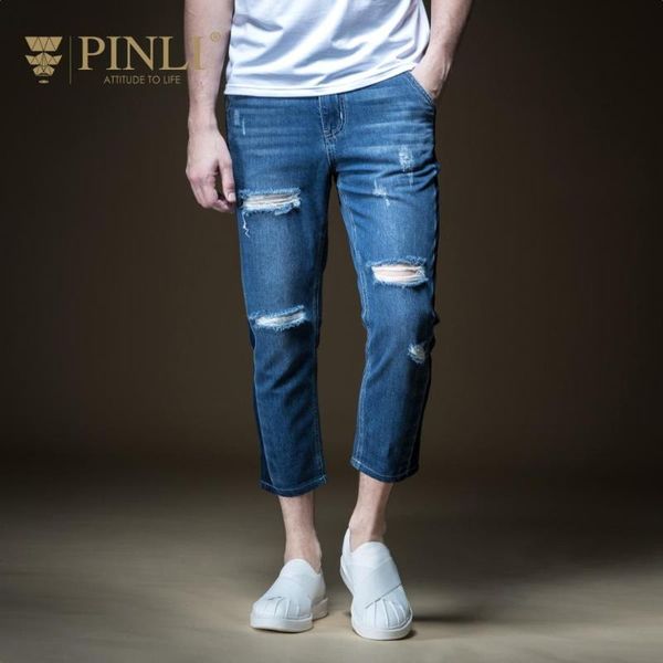 men's jeans jean fake designer clothes pinli summer 2021 decoration body small foot hole denim nine-minute pants tide b192716659, Blue
men's jeans jean fake designer clothes pinli summer 2021 decoration body small foot hole denim nine-minute pants tide b192716659, Blue