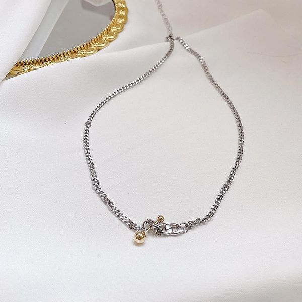 min hip hop charm necklace, cool, retro, double layer, trend, golden ball, bicolor, unisex, woman,harajuku, 2021 new chain, Silver
min hip hop charm necklace, cool, retro, double layer, trend, golden ball, bicolor, unisex, woman,harajuku, 2021 new chain, Silver