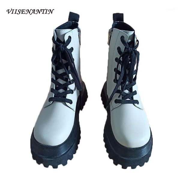 boots autumn winter british style waterproof platform short trifle thick-soled lace-up motorcycle women's fashion boots1, Black
boots autumn winter british style waterproof platform short trifle thick-soled lace-up motorcycle women's fashion boots1, Black