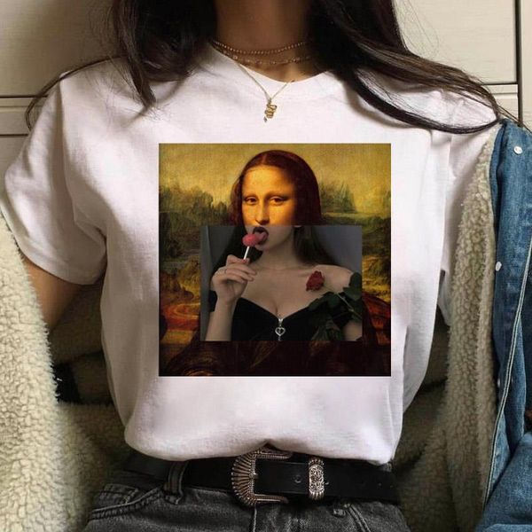 fashion women tshirt spoof personality tees women tshirt harajuku summer short sleeve o-neck tee shirt camiseta femina, White
fashion women tshirt spoof personality tees women tshirt harajuku summer short sleeve o-neck tee shirt camiseta femina, White