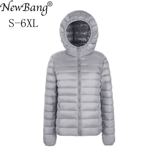 newbang brand large size 6xl women's down coat plus ultra light down jacket women lightweight portable windbreaker parka c1204, Black
newbang brand large size 6xl women's down coat plus ultra light down jacket women lightweight portable windbreaker parka c1204, Black