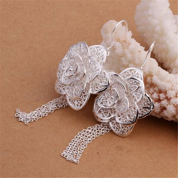 beautiful flowers silver color earrings selling fashion jewelry holiday gifts h bbyzer, Golden
beautiful flowers silver color earrings selling fashion jewelry holiday gifts h bbyzer, Golden