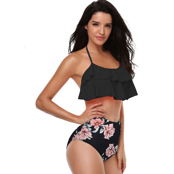 2021 new fashion swimsuit women high waist tankini bikini set push up bathing suit beachwear plus size swimwear 0lks, White;black
2021 new fashion swimsuit women high waist tankini bikini set push up bathing suit beachwear plus size swimwear 0lks, White;black
