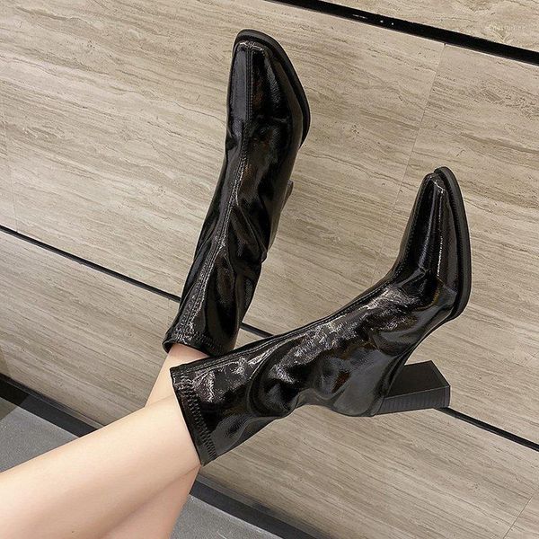 fashion black boots women high heels boots leather long autumn winter mid-calf boot ladies party wedding shoes botas mujer1
fashion black boots women high heels boots leather long autumn winter mid-calf boot ladies party wedding shoes botas mujer1