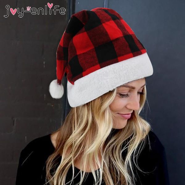 christmas decorations hat red black plaid santa cotton hats children xmas cap chiristmas party props year ornaments navidad gifts
christmas decorations hat red black plaid santa cotton hats children xmas cap chiristmas party props year ornaments navidad gifts