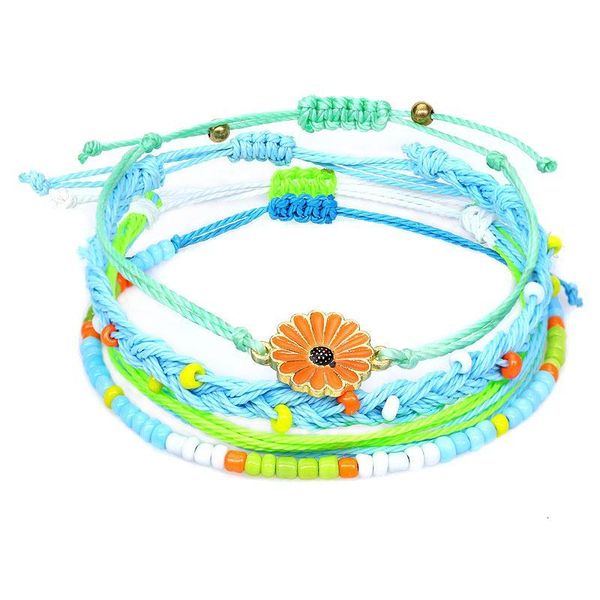boho braided sunflower rope beaded handmade bangle friendship bracelets for women girls 5 styles
boho braided sunflower rope beaded handmade bangle friendship bracelets for women girls 5 styles