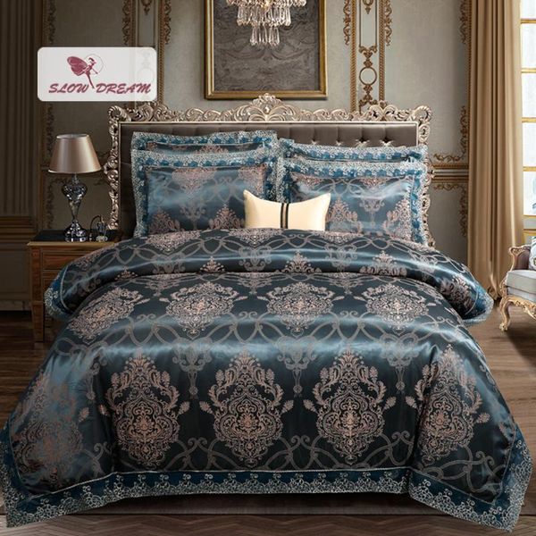 bedding sets slowdream dark green set jacquard lace decor home textiles 100% cotton flat sheet fitted elastic band bed linen euro
bedding sets slowdream dark green set jacquard lace decor home textiles 100% cotton flat sheet fitted elastic band bed linen euro