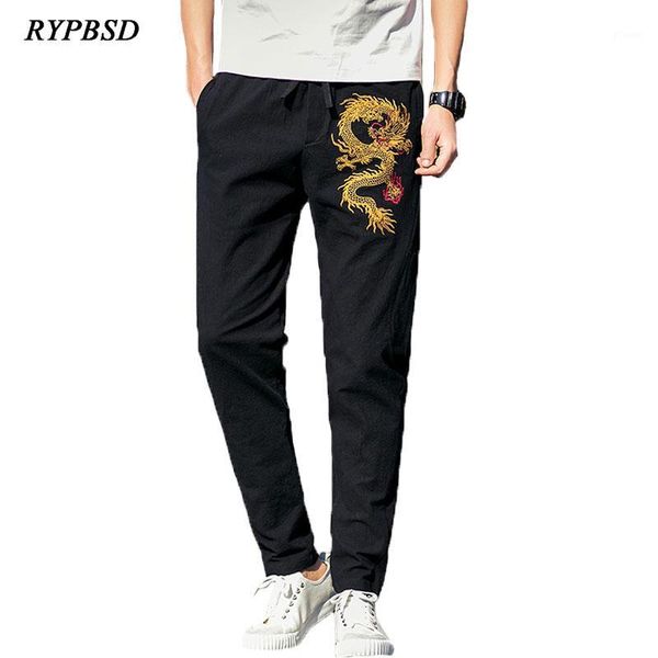 chinese style retro gold dragon embroidery pants men 2020 spring loose drawstring men casual sweatpants pants trousers plus size1, Black
chinese style retro gold dragon embroidery pants men 2020 spring loose drawstring men casual sweatpants pants trousers plus size1, Black