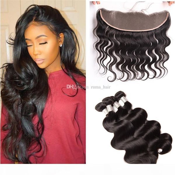 body wave russian virgin hair #1b lace frontal 13*4 with bundles body wave human hair weaves lace frontal closure fast shipping, Black;brown
body wave russian virgin hair #1b lace frontal 13*4 with bundles body wave human hair weaves lace frontal closure fast shipping, Black;brown