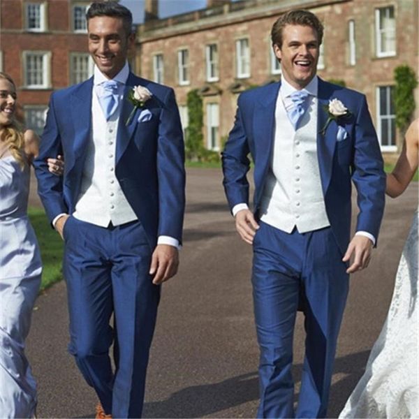 men's suits & blazers custom made slim fit royal blue mens 3 pieces(jacket+pants+vest+tie) simple stylish groomsman wedding prom tuxedo, White;black
men's suits & blazers custom made slim fit royal blue mens 3 pieces(jacket+pants+vest+tie) simple stylish groomsman wedding prom tuxedo, White;black