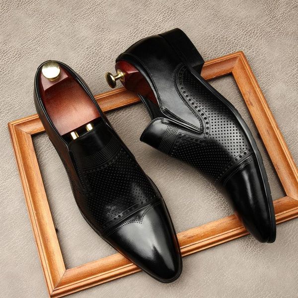 dress shoes men cowhide genuine leather toe work luxury black formal slip-on oxfords
dress shoes men cowhide genuine leather toe work luxury black formal slip-on oxfords