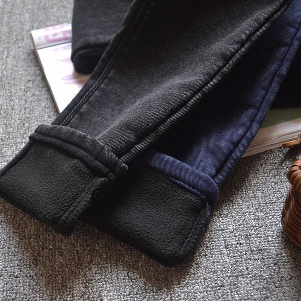 high waist boyfriend brem winter velvet warm wool stretch skinny jeans mujer femme pencil thin women's pants, Blue
high waist boyfriend brem winter velvet warm wool stretch skinny jeans mujer femme pencil thin women's pants, Blue