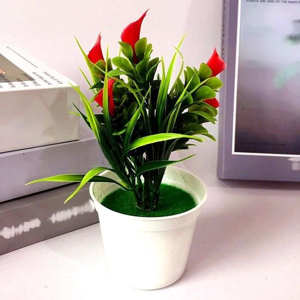 decorative flowers & wreaths artificial plants bonsai calla lily 5 heads potted ornament centerpiece1
decorative flowers & wreaths artificial plants bonsai calla lily 5 heads potted ornament centerpiece1