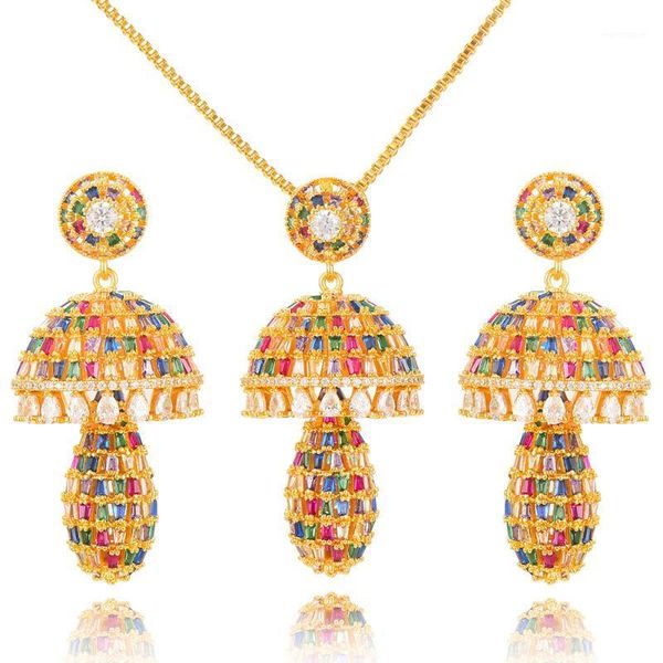 GODKI Water Drop Cubic Zircon Nigerian Necklace Earring Jewelry Sets For Women Wedding Dubai Bridal Jewelry Sets1, Silver
GODKI Water Drop Cubic Zircon Nigerian Necklace Earring Jewelry Sets For Women Wedding Dubai Bridal Jewelry Sets1, Silver