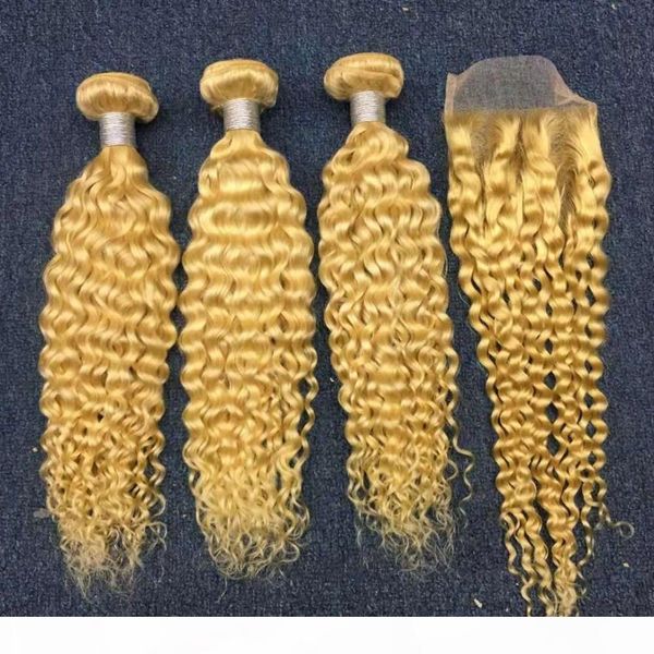 curly #613 blonde brazilian virgin human hair bundles deals 3pcs with closure 4pcs lot kinky curly blonde 4x4 lace closure with weaves, Black;brown
curly #613 blonde brazilian virgin human hair bundles deals 3pcs with closure 4pcs lot kinky curly blonde 4x4 lace closure with weaves, Black;brown