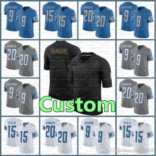 detroit 20 barry sanders custom men women kids lions jersey 1 jeff okudah 9 matthew stafford 19 kenny golladay 81 johnson 6 swift, Black;red
detroit 20 barry sanders custom men women kids lions jersey 1 jeff okudah 9 matthew stafford 19 kenny golladay 81 johnson 6 swift, Black;red
