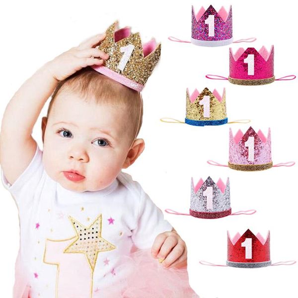 1pc happy first birthday party hats decor cap one birthday hat princess crown 1st year old number baby kids hair accessory
1pc happy first birthday party hats decor cap one birthday hat princess crown 1st year old number baby kids hair accessory