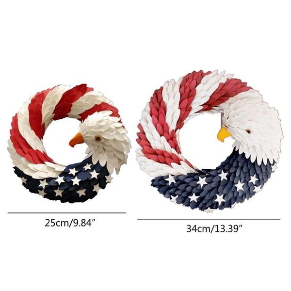 decorative flowers & wreaths american eagle wreath patriotic for front door 4th of july decor m89b
decorative flowers & wreaths american eagle wreath patriotic for front door 4th of july decor m89b