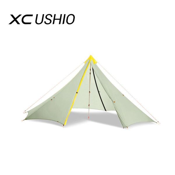 tents and shelters 4-5person big pyramid tent height 1.7m ultralight rodless backpacking with two door awnings shelter 20d silicone nylon
tents and shelters 4-5person big pyramid tent height 1.7m ultralight rodless backpacking with two door awnings shelter 20d silicone nylon
