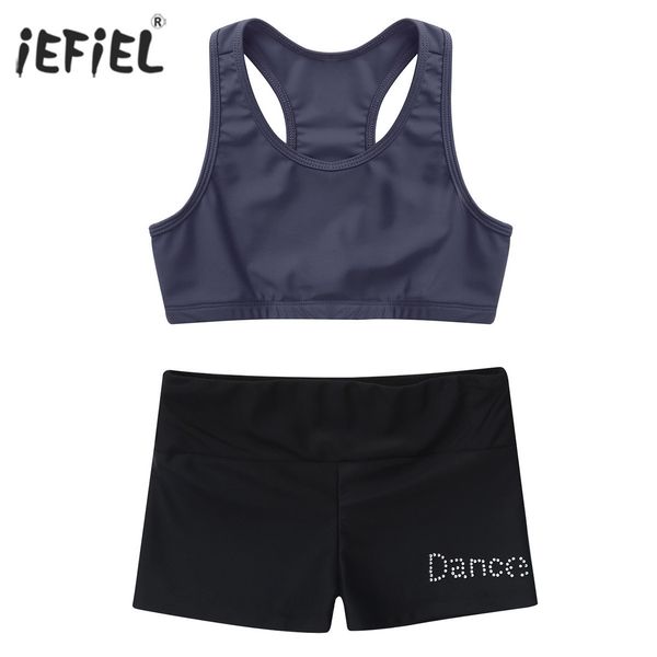 girls crop bottoms set ballet gymnastics workout sport kids clothes set summer casual fashion tankini athletic outfit 201126, White
girls crop bottoms set ballet gymnastics workout sport kids clothes set summer casual fashion tankini athletic outfit 201126, White