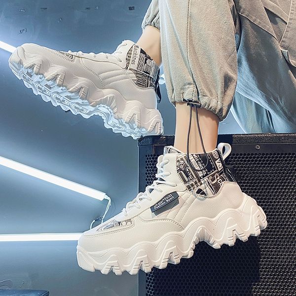 men's autumn and winter 2020 new high ins dada fashion can be used with leisure trend sports plush cotton shoes, Black
men's autumn and winter 2020 new high ins dada fashion can be used with leisure trend sports plush cotton shoes, Black