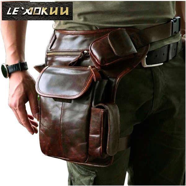 real leather men multifunction fashion casual messenger one shoulder crossbody design waist belt pack drop leg bag 3106 201130
real leather men multifunction fashion casual messenger one shoulder crossbody design waist belt pack drop leg bag 3106 201130