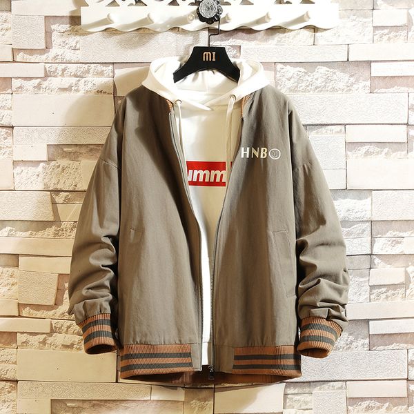 2021 new autumn spring male jacket middle-aged outerwear coats oversize 4xl 5xl prmn, Black;brown 
2021 new autumn spring male jacket middle-aged outerwear coats oversize 4xl 5xl prmn, Black;brown