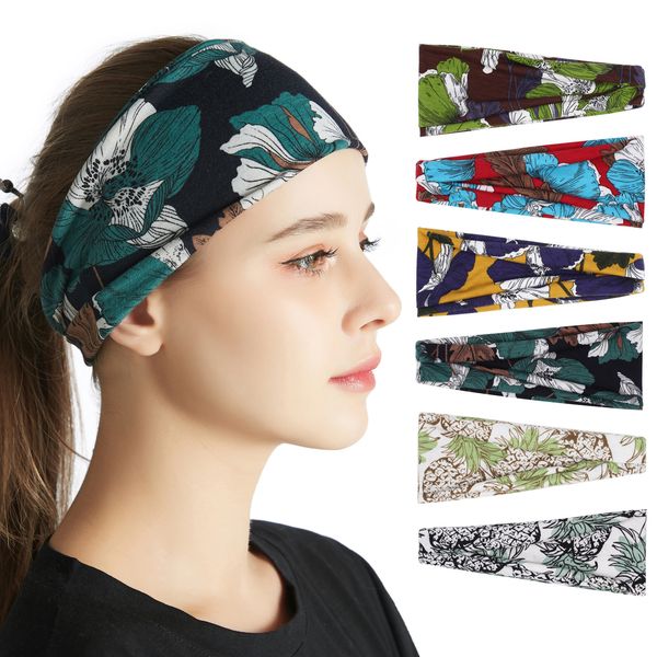 51 colors yoga headband women gym sports flower printed hairband elastic hairlace bohemia headress ins hair accessories, Slivery;white
51 colors yoga headband women gym sports flower printed hairband elastic hairlace bohemia headress ins hair accessories, Slivery;white