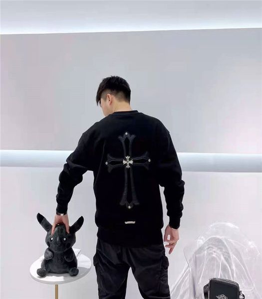 autumn winter 2020 new ch crosin plush thick skin cross sweater for men and women, Black
autumn winter 2020 new ch crosin plush thick skin cross sweater for men and women, Black