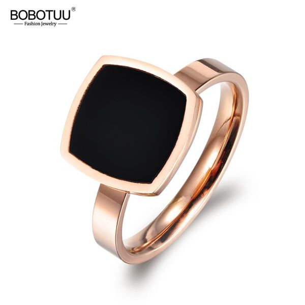 bobotuu famous design titanium stainless steel ring jewelry rose gold color square black acrylic wedding rings for women br17044, Slivery;golden
bobotuu famous design titanium stainless steel ring jewelry rose gold color square black acrylic wedding rings for women br17044, Slivery;golden