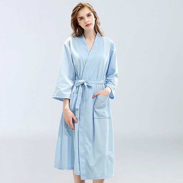 2021 new long women's summer spring bathrobe waffle solid kimono robes slim feamle sleepwear with sashes dressing gown nightgown sj9o, Black;red
2021 new long women's summer spring bathrobe waffle solid kimono robes slim feamle sleepwear with sashes dressing gown nightgown sj9o, Black;red