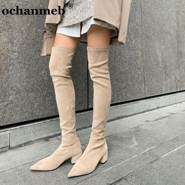 boots ochanmeb trendy nude stretch suede leather over the knee women big plus size 43 pointed toe square medium heels shoes1, Black
boots ochanmeb trendy nude stretch suede leather over the knee women big plus size 43 pointed toe square medium heels shoes1, Black